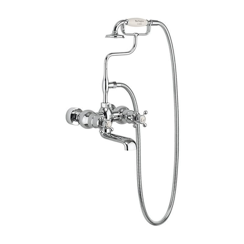 Tay Medici Thermostatic Bath Shower Mixer Wall Mounted